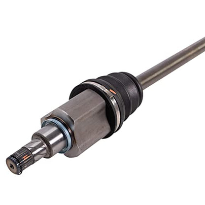 TRQ Front Passenger Side CV Axle Assembly Compatible with 13-16 Nissan Sentra Automatic Transmission CVT 17-18 Sentra S SL SV SR Automatic Transmission CVT - style: CSA34121