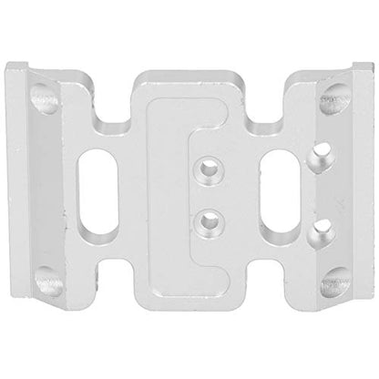 313mm Wheelbase Gearbox Chassis Frame, 1/10 RC Car Metal Frame Upgrade Accessory, Aluminum Alloy Lightweight Base Support Plate for Remote Control Vehicles with Easy (Silver) - color: Silver