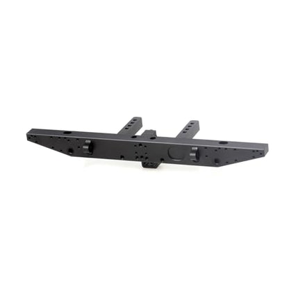 LCX 1/10th RC Crawler Car Aluminum Rear Bumper for TRX4 TRX6 SCX10 II SCX10 III D90 Gen8, Upgrades Parts Accessories