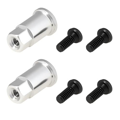 Create idea 2pcs 10mm RC Car Front Wheel Hex Hub Drive Adapter Compatible with LDRC AE86 A86 A86P LD1801 1/18