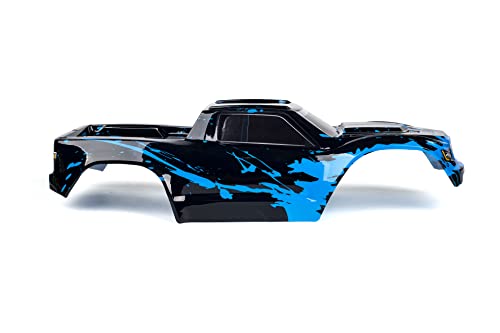 Custom Body Muddy Blue Style Compatible for V1 Traxxas Maxx 1/10 4X4 4WD Truck Shell Cover(Truck not Included) MX-MBL-01