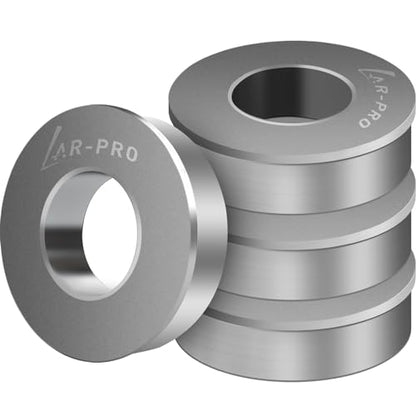 AR-PRO (4-Pack) 1" Bushings Carbon Steel - ID 1" x OD 1-3/8" Applicable Lawn Mower and Most Riding Mower Wheel Bushings Replacement - size: 1" Hole