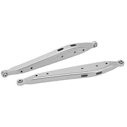 RC Aluminum Rear Trailing Arm,Lightweight Aluminum Rear Trailing Arm Replaceable Parts for Axial RBX10 1/10 Remote Control Car(Silver)
