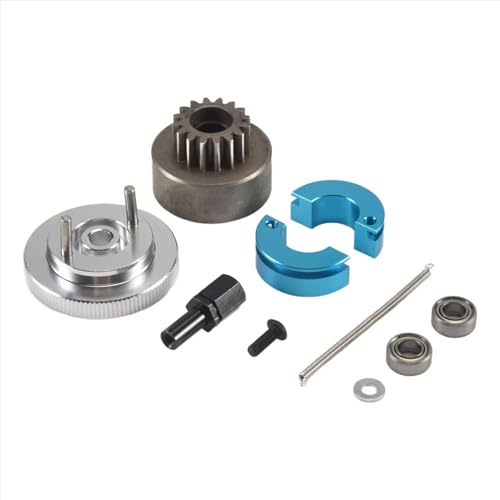 RC Upgrade Parts for Redcat for Volcano S30 SH-18 VX-18 RC 14T Clutch Bell Shoes with for Spring Flywheel Assembly Kit Set for Nitro Engine Parts