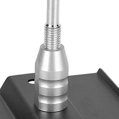 ZJchao Rotation Repair Station Assembly Platform Work Stand for /8/10 Scale RC Model Cars - Height & Aluminum (Black) - color: Black