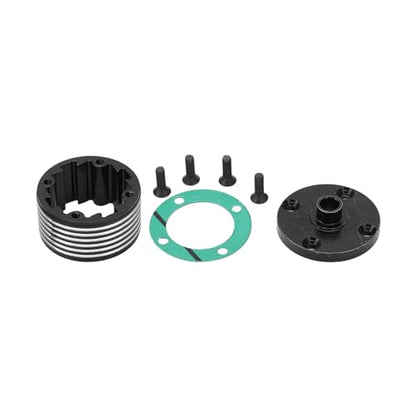 Metal Front Middle Rear Universal Differential Case 8655, Differential Case for ZD Racing DBX - 07 EX - 07 1/7 RC Car, High Strength Steel Differential Gearbox with Aluminum Alloy