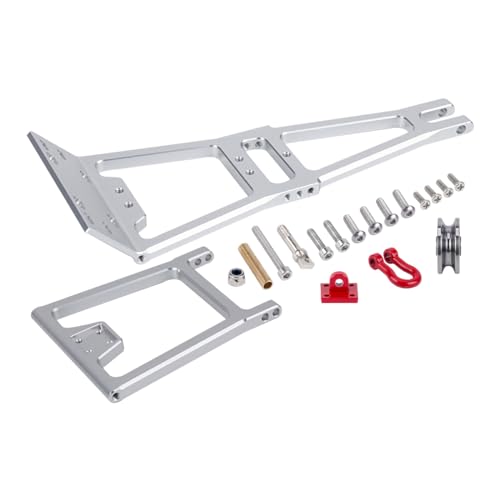RC Winch/Servo Rescue Truck Tow Truck Crane Arm Wrecker DIY Tool 1/10 RC Crawler Car Axial SCX10 D90 TRX4 Capra LCG Chassis Part (B 5 in 1 Wrecker KIT) - color: B 5 in 1 Wrecker Kit