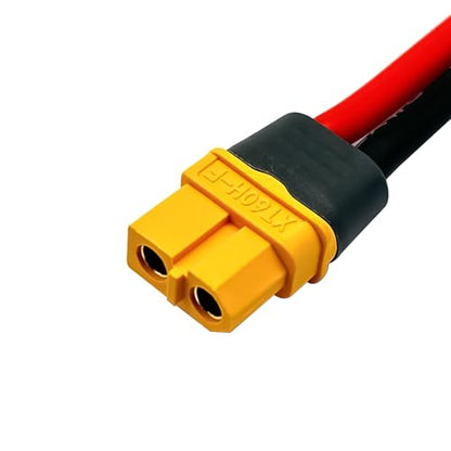 XT60H (XT60 Upgarded Female Connector Plug to 4mm Banana Plugs Battery Charge Lead Adapter Cable 3FT/1M - style: XT60H Female Charge cable-3FT/1M