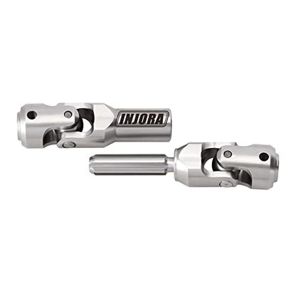 INJORA Stainless Steel Heavy-Duty Drive shafts for 1/10 RC (68-86mm) - size: 68-86mm
