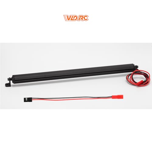 RC Light Bar 40 LED 8.5 Inch Aluminum RC Lights RC Crawler Accessories for Axial SCX10 Traxxas TRX4 TRX4M Arrma Senton Redcat GEN7 1/6 1/8 Scale Rock Crawler Truck (8.5inch) - size: 8.5inch