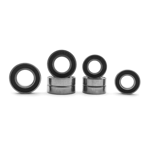 8Pcs Wheel Hub Bearings Kit for Traxxas 1/8 Scale Sledge 4x4 4WD Rc Off-Road Truck Car Part