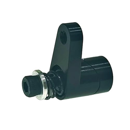 New Upgraded Metal Aluminum 20T Servo Horn Steering Arm (Black) for ARRMA 1/18 Granite GROM/1/18 Typhon GROM/ 1/14 Mini Mojave GROM RC Servo Arm Horns Parts