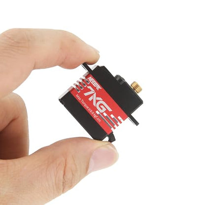 21G 7KG Digital Servo,Mini Servo Motor,Micro Servo High Torque Full Metal Gear RC Servo with 25T Servo Arm for 1/14 1/16 RC Car Robot Helicopte Boat Airplane Fixed-Wing