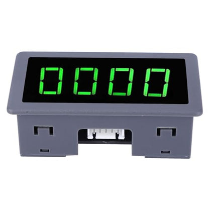Digital Tachometer for Motor Speed Measurement, Hall Effect Sensor RPM Meter with LED Display, DC 8-24V Range 10-9000