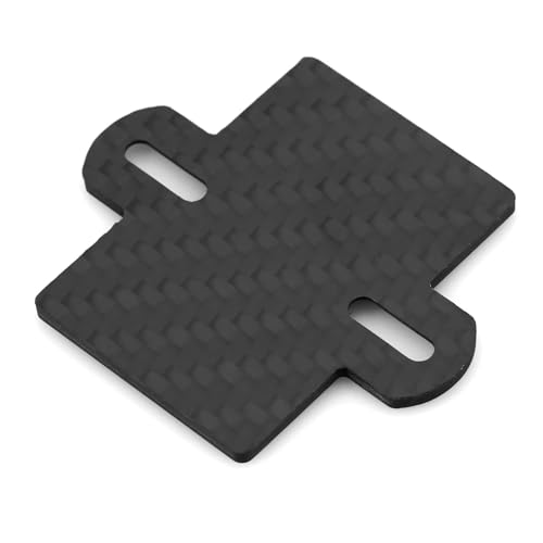 RC Car Upgrade Part for Traxxas for Slash 4X4 2WD 4WD 1/10 Carbon Fiber ESC Mount Plate Fixed Plate Short Course Truck Upgrade Parts Accessories