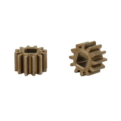 Hard Steel Front and Rear Portal Axle Shaft with Gear for 1/10 RC Crawler Car Axial SCX10 III AXI03006 AXI03007 Wrangler JL AR45 Axle Metal Upgrade Part (Front)