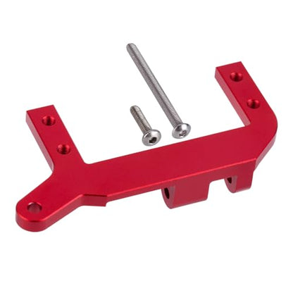 RC TRX4 Servo on Axle Mount,TRX4 SOA Mount 4-Link Suspension for 1/10 RC Crawler Car TRX-4 Aluminum Upgrade Parts (Red) - color: Red