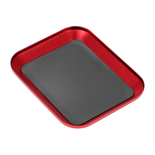 Aluminum Alloy Screw Storage Tray Magnetic Organizer for Model Car and Rc Parts Lightweight and Durable Pad for Small Metal Components