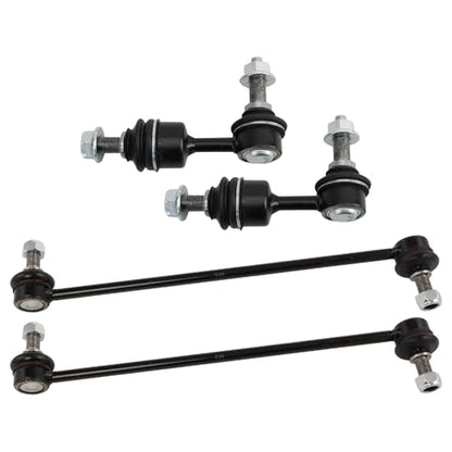 TRQ Front & Rear Sway Bar Stabilizer Link Set Compatible with 2015-2021 Kia Sedona - style: PSA27972