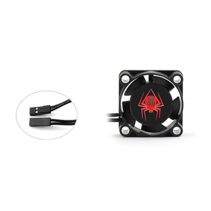 RC Car Motor Cooling Fan 25mm 30mm 35mm 40mm 50mm High Speed Heatsink 28000RPM ESC Fans for 1/8 1/10 1/12 1/16 Scale Truck Off Road Crawler Car 540 550 Brushless OR Brushed Motors (35MM) - size: 35MM