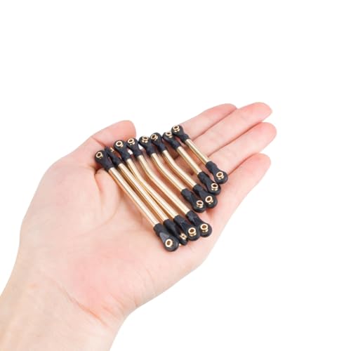 8pcs Brass High Clearance Links Set for TRX4M Bronco Defender 1/18 RC Crawler Upgrade Parts