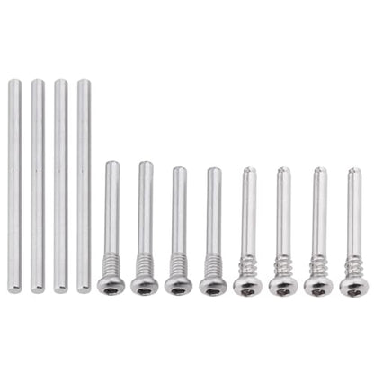 HobbyPark Complete Suspension Pin Set Screw Pins for 1/10 Traxxas Slash 4x4 Short Course Truck RC Car, Replacement of Parts 6834 (12-Pack)