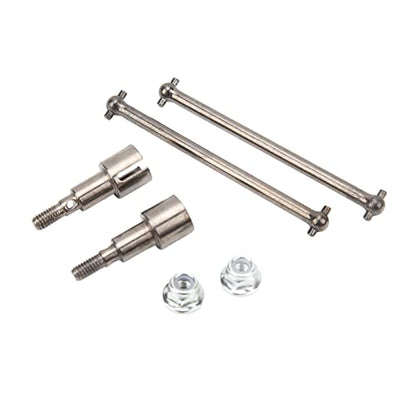 RC Car Rear Drive Shaft Replacement, Steel Rear Axle Shaft for SCY 16101 16102 16103 16201 1/16 RC Cars, High - Precision Dogbone with Smooth Power Transmission