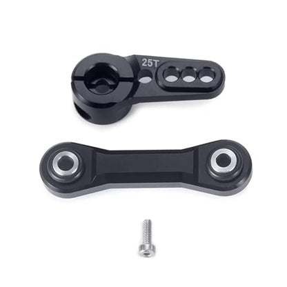 Rc Parts For Kraton 1/8 Aluminum Alloy 25T Servo Arm Steering Linkage Link Rod Set RC Car For Buggy Truck Model Upgrade Parts