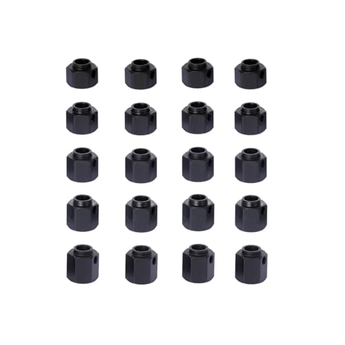 LCX 1/10th RC Crawler Car Aluminum Wheel Hex Hubs Drive Adapter for TRX4 TRX6, Upgrades Parts Accessories (8mm / 0.31 in)