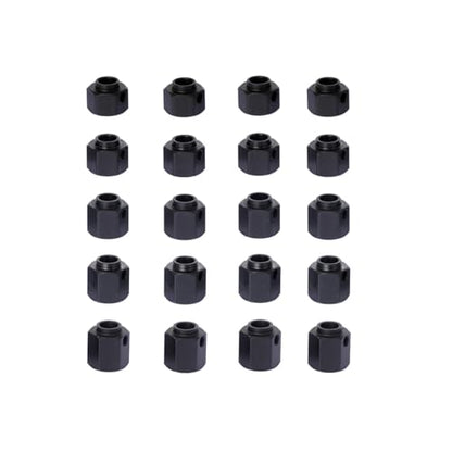 LCX 1/10th RC Crawler Car Aluminum Wheel Hex Hubs Drive Adapter for TRX4 TRX6, Upgrades Parts Accessories (8mm / 0.31 in)