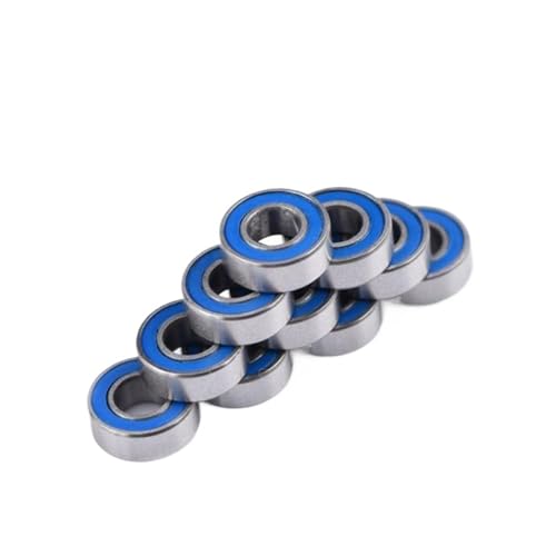 20/50/100pcs MR115RS Miniature Bearings Blue Sealed 5x11x4 mm ABEC-5 MR115-2RS Ball Bearing Parts for Hobby RC Car Truck(50PCS) - size: 50PCS