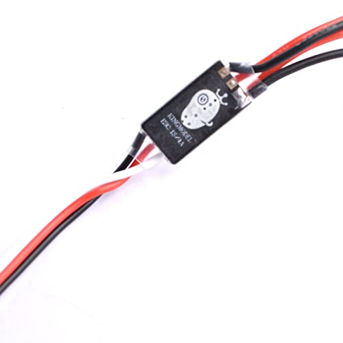 3pcs 1S 4A Brushed ESC 3.6-5.8V for 720/820 Coreless Motor RC | Wide 3.6-5.8V Input – compatible with 1S LiPo batteries and 5V USB power 720/820 hollow cup, N20/N30 coreless motors