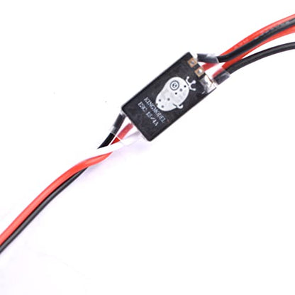 3pcs 1S 4A Brushed ESC 3.6-5.8V for 720/820 Coreless Motor RC | Wide 3.6-5.8V Input – compatible with 1S LiPo batteries and 5V USB power 720/820 hollow cup, N20/N30 coreless motors