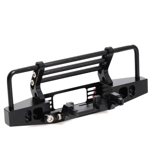 Metal Front Rear Bumper RC Upgraded Parts for TRAXXAS 1/18 TRX4M Crawler RC Climbing Car (Front + Rear Bumper)
