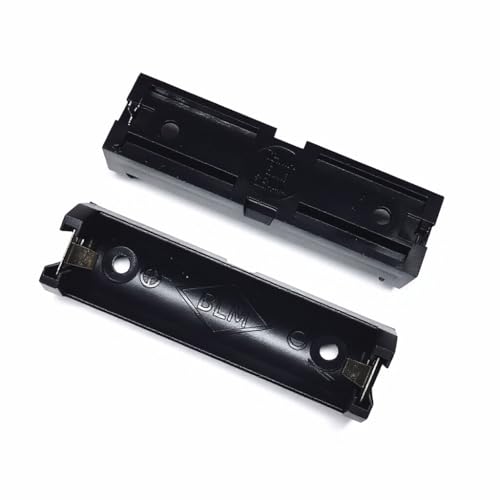 4Pcs THM Battery Holder for 1.5V AA 1 Cell, PCB Mount 1 x 1.5V Battery Power Case Plastic Box 14500 SMT AA Battery Case with Pins (1AA SMT with pin) - size: 1AA SMT with pin