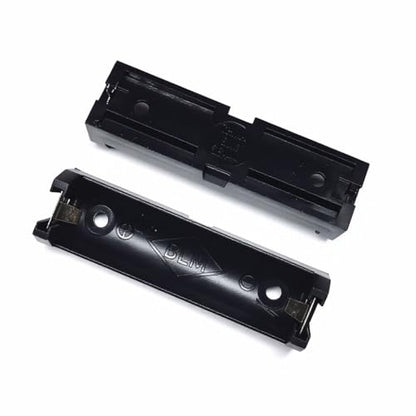 4Pcs THM Battery Holder for 1.5V AA 1 Cell, PCB Mount 1 x 1.5V Battery Power Case Plastic Box 14500 SMT AA Battery Case with Pins (1AA SMT with pin) - size: 1AA SMT with pin