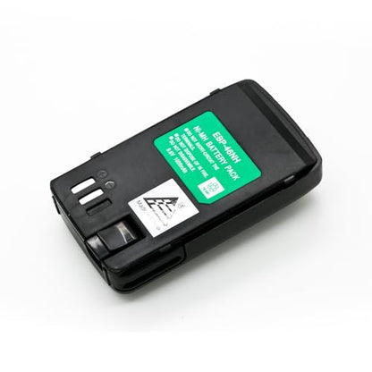 ExpertPower® 9.6V 1000mAh NiMH Replacement Battery for Alinco EBP-46 / EBP-46N, Compatible with DJ-V5 & DJ-V5TH Two-Way Radios – Black - size: EBP-46