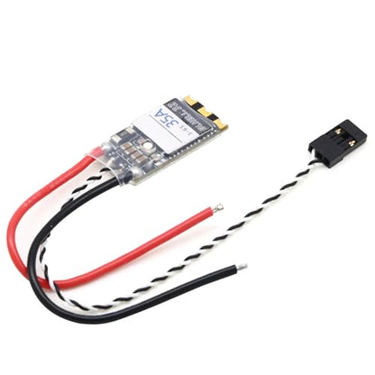 BLHeli_32bit AM32 35A Brushless ESC 35amp 3S-6S Dshot1200 Built-in Current Meter Sensor for RC Models Quadcopter (35A) - size: 35A