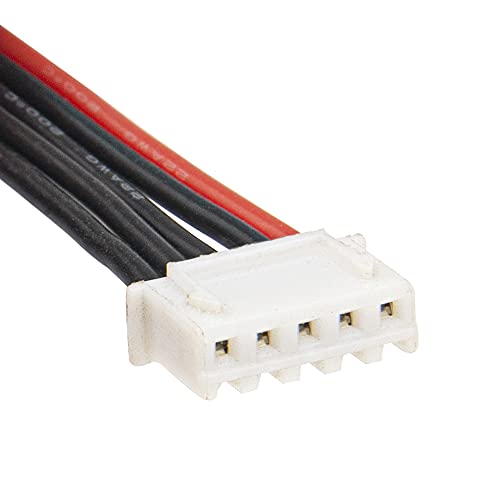 5Pcs ShareGoo 20CM JST-XH Balance Plug Charging Extension Wire Cable 22AWG for RC Car FPV Boat LiPo Battery Balance Charging (5Pin for 4S) - style: 5Pin for 4S