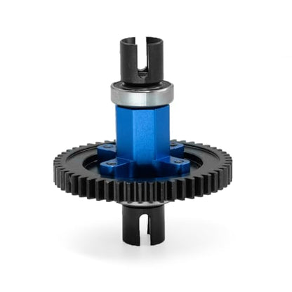 Slipper Clutch 52T Spur Gear #45 Steel for Traxxas 1/8 Sledge 4WD Monster Truck 95096-4 Upgrade Parts (Blue)