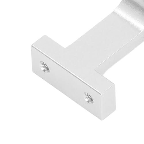 Aluminum Alloy 70MM Transfer CASE Gearbox for 1/10 RC Crawlers Upgrade Parts (Silver) - color: Silver