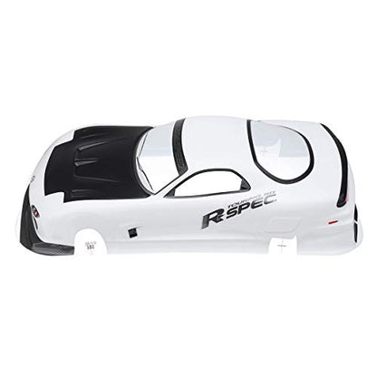 Parts & Accessories 1/10 Clear RC Silk Screen Car Shell Modification for Mazdas RX7 Wheelbase 210X460MM PVC 1:10 Painted Body Shell withSpoiler Part