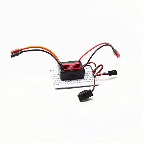 HUIOP 3200KV Brushless Motor, Waterproof 2838 4400KV Brushlessc Motor & 35A Brushless ESC Replacement for 1/14 1/16 SCY/HSP/Trax4/HPI Car Truck - size: 4400KV