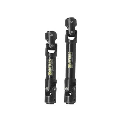 Hobby Details Aluminum Rear Axle Gear Box Skid Link Wheel Upgrade Set for 1/30 Axial SCX30 Jeep Wrangler RC Cars, Black and Gold (1144 Steel Hardening Drive Shaft) - color: 1144 Steel Hardening Drive Shaft