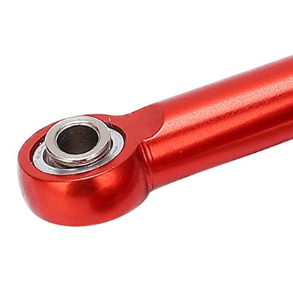 Front Sway Bar Kit with 2.7 inch Aluminum Alloy Arms High Tensile Strength Front Anti Roll Bar Suspension Stabilizer for 1 7 Remote Control Cars Lightweight Sturdy RC (Red) - color: Red