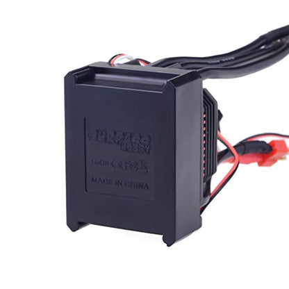 Hobby Wing WP 120A Waterproof 120A ESC Combo with 4076 2000KV Brushless Motor for 1/8 1/10 RC Truck Off-Road Car