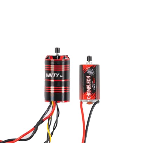 FURITEK UNITY24 PRO 3500kv 2-in-1 Micro FOC Brushless System for Axial SCX24 - Remote Control Car, RC Cars 1/24 Scale Electonics Brushless Motor and ESC Combo (FOC Brushless System (FUR-2584))