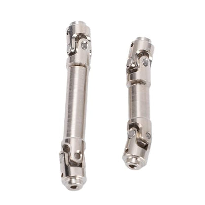 Keenso 1/30 RC Crawler Drive Shafts Set, Steel Upgrade Parts for SCX30, High Strength Metal Design, Enhanced Performance for Remote Control Vehicles