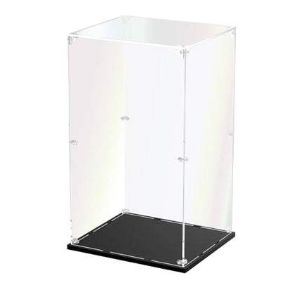 3MM Clear Acrylic Display Case, Zimo momo Self-Assemble Showcase for Collectibles, Action Figures,Dolls- Alternative Glass Box for Commemorative Gifts(13.7x11.8x23.6 inch, 35x30x60 cm) - size: 13.7x11.8x23.6 inch