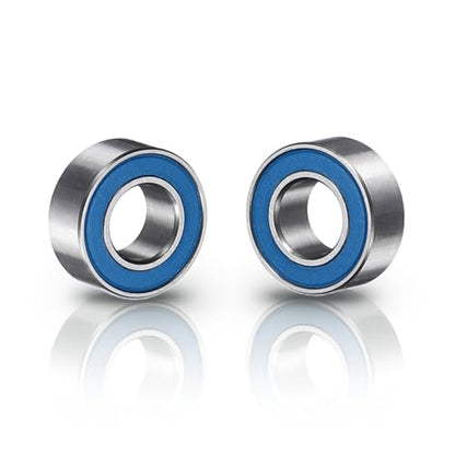 uxcell 4 Pcs MR105-2RS Deep Groove Micro Bearing, 5x10x4mm Double Rubber Sealed Chrome Steel Small Bearings (ABEC5, Z4 Low Noise) - size: MR105-2RS